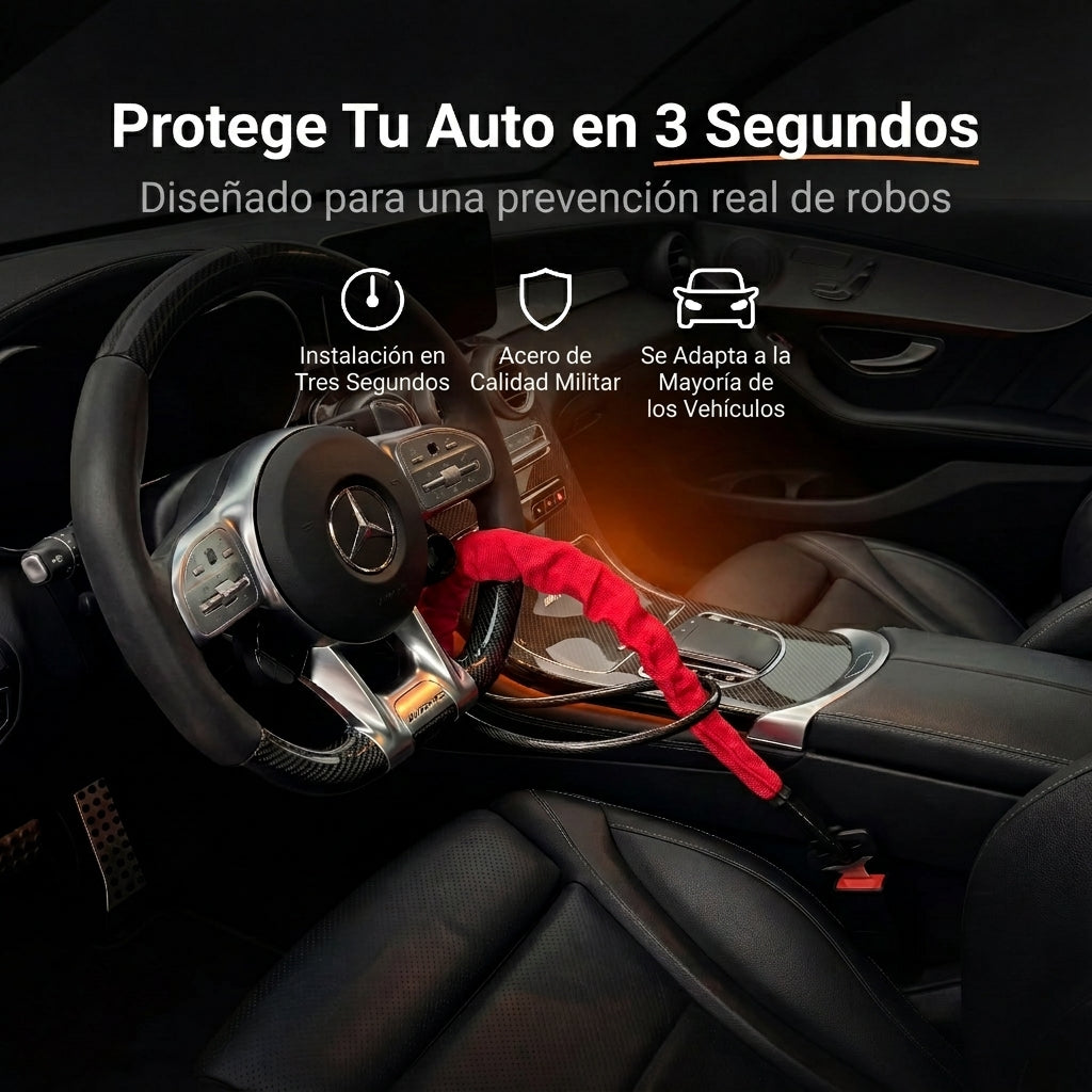 ARKEVA™ Traba Antirrobo para Volante